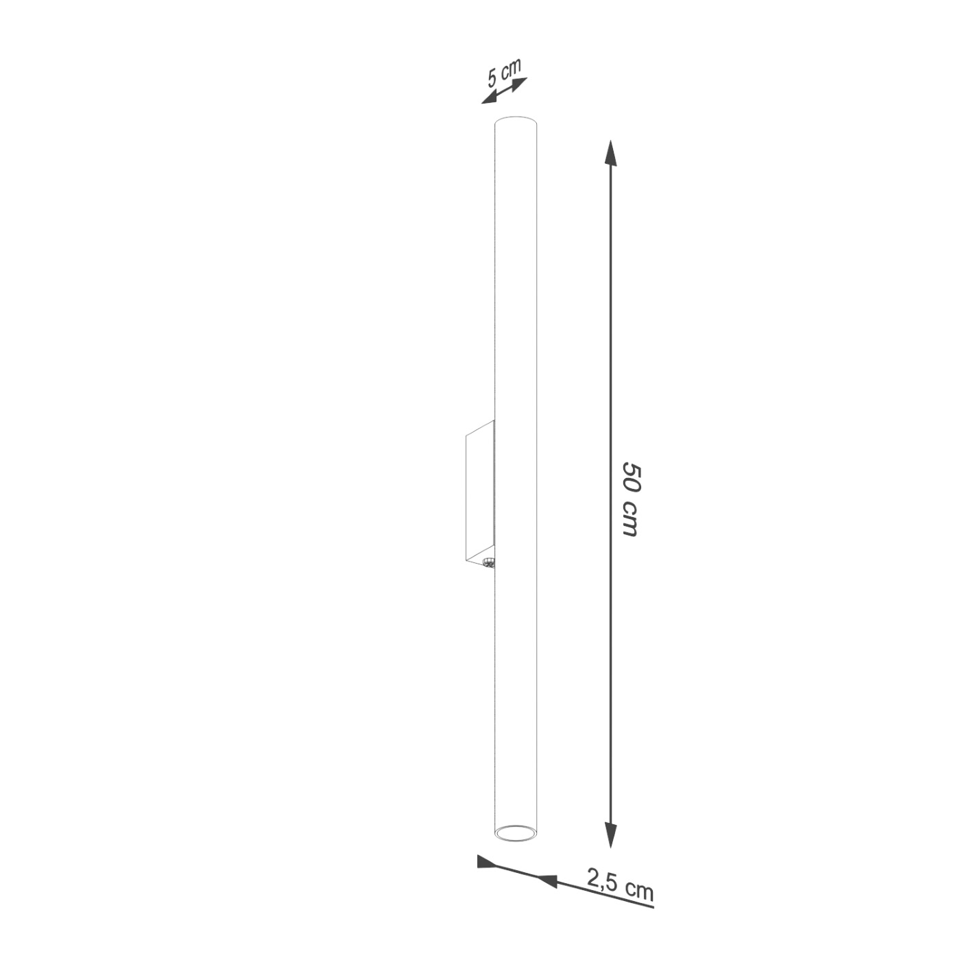 Kinkiet PASTELO 2 zielony oliwkowy SL.1523 - Sollux Lighting - obrazek 5