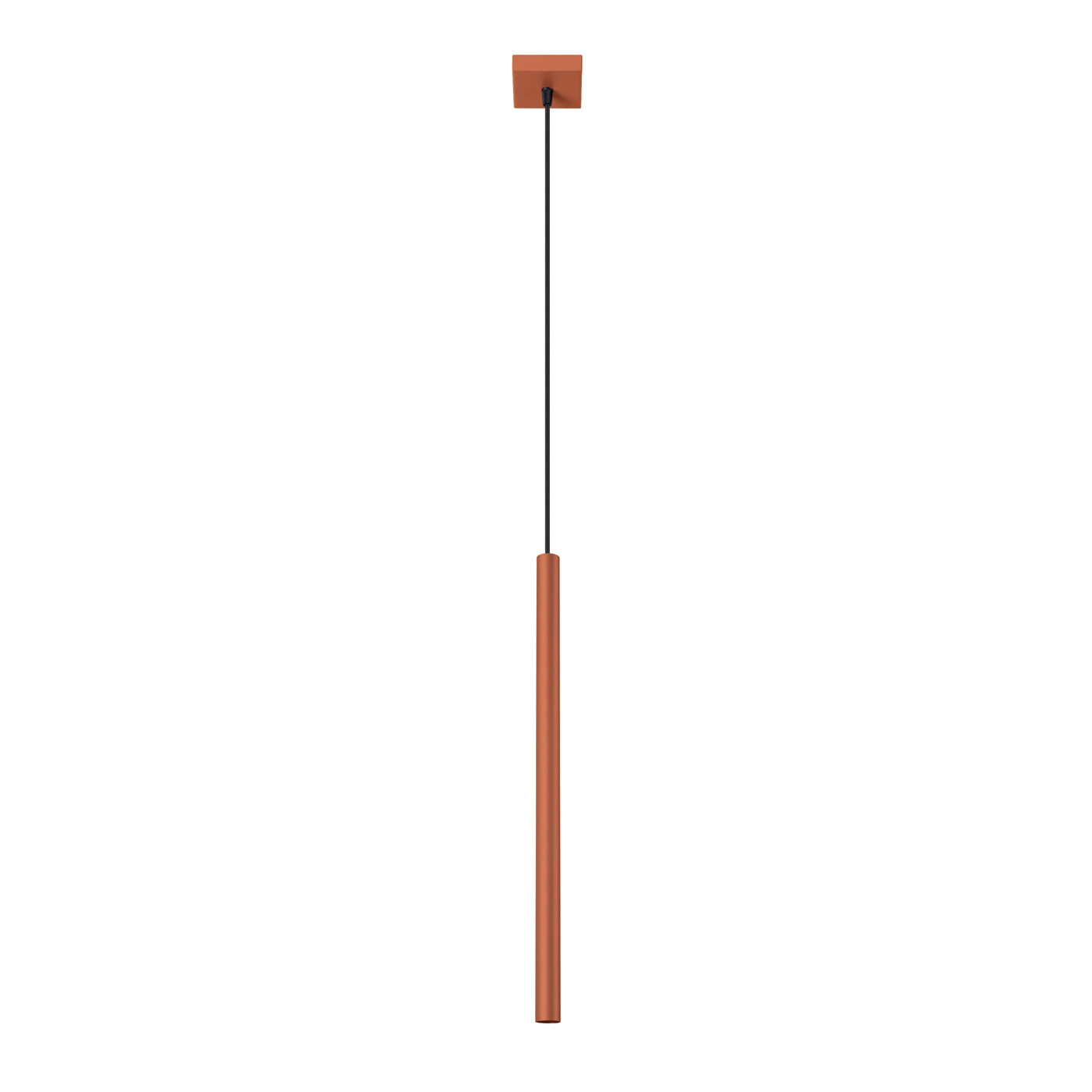 Lampa wisząca PASTELO 1 ochra czerwona SL.1524 - Sollux Lighting