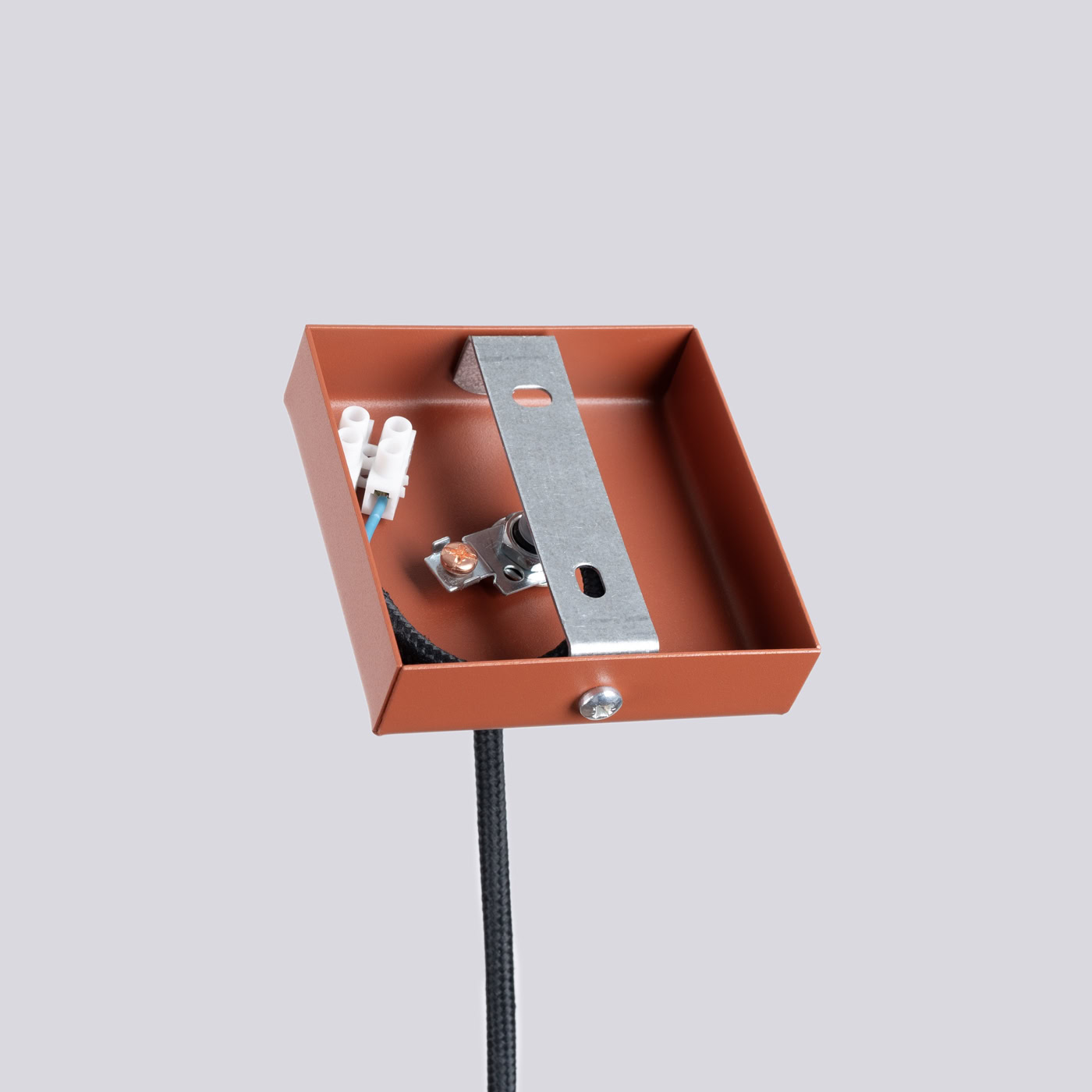 Lampa wisząca PASTELO 1 ochra czerwona SL.1524 - Sollux Lighting - obrazek 6