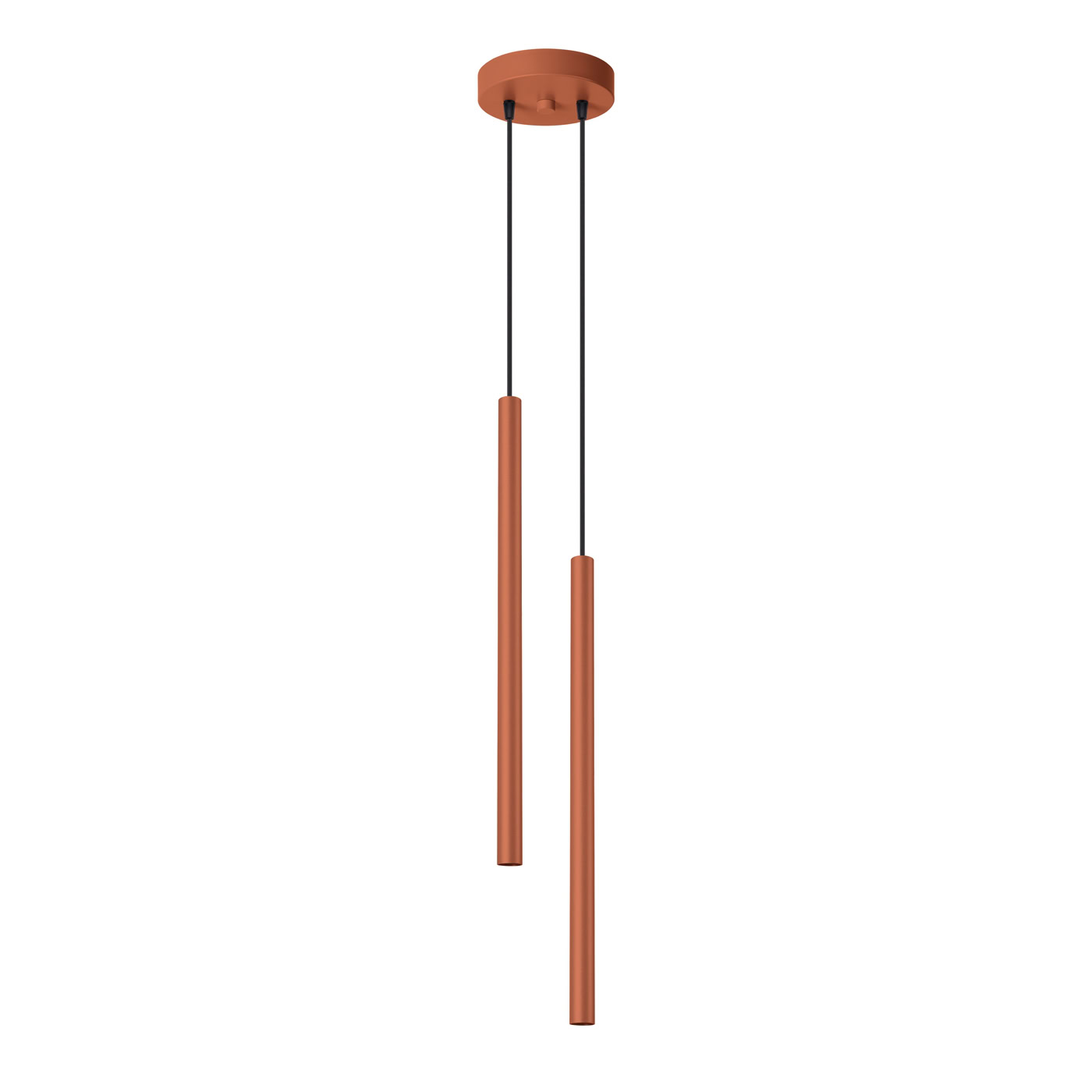 Lampa wisząca PASTELO 2 ochra czerwona SL.1525 - Sollux Lighting