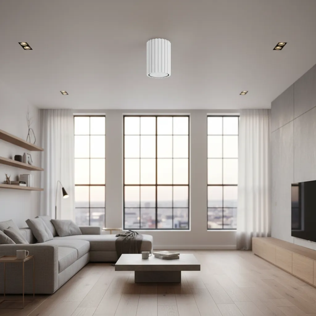 Plafon KARBON 10 Biały SL.1530 - Sollux Lighting - obrazek 2