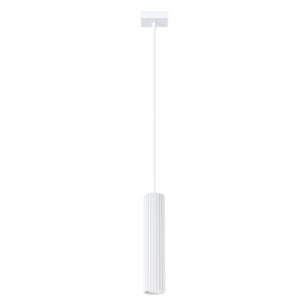 Lampa wisząca KARBON 1 Biały SL.1535 - Sollux Lighting