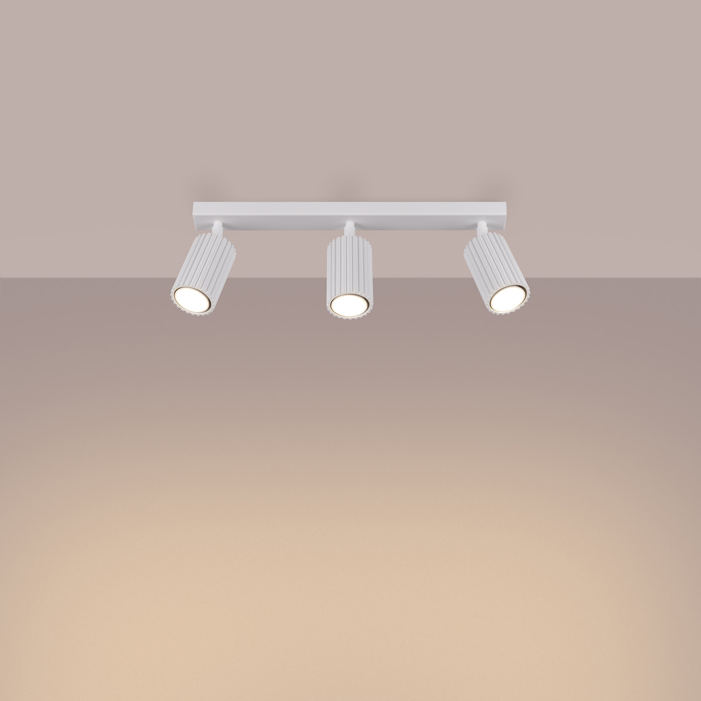 Plafon KARBON 3L Biały SL.1543 - Sollux Lighting - obrazek 4