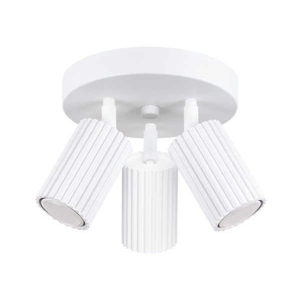 Plafon KARBON 3P Biały SL.1544 - Sollux Lighting
