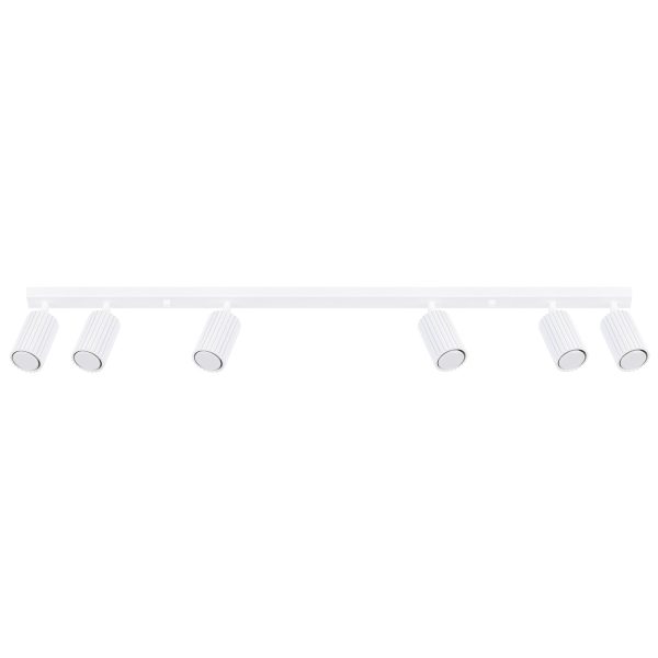 Plafon KARBON 6L Biały SL.1547 - Sollux Lighting