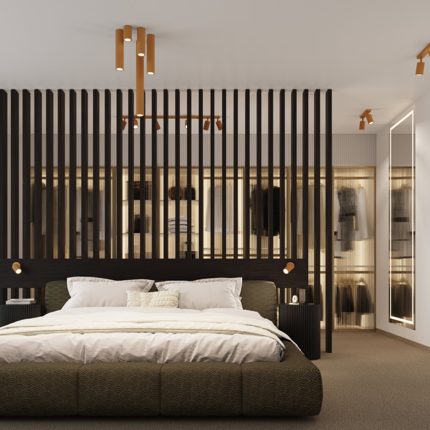 Kinkiet KARBON Złoty z włącznikiem SL.1560 - Sollux Lighting - obrazek 10