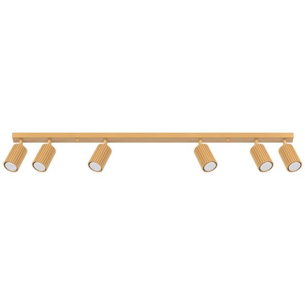 Plafon KARBON 6L Złoty SL.1566 - Sollux Lighting