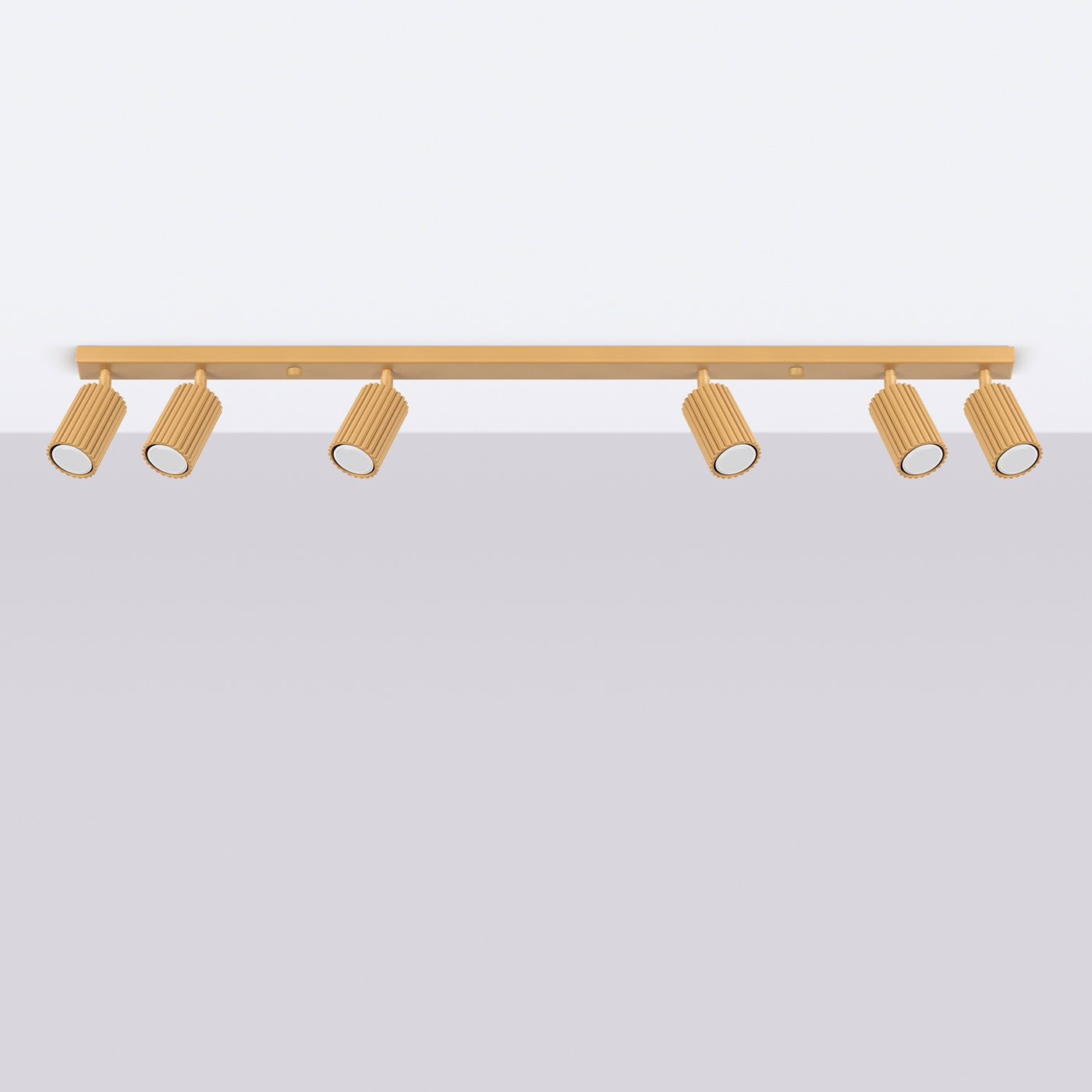 Plafon KARBON 6L Złoty SL.1566 - Sollux Lighting - obrazek 3