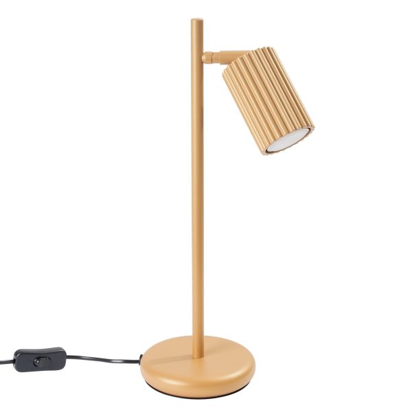 Lampa biurkowa KARBON złota SL.1567 - Sollux Lighting