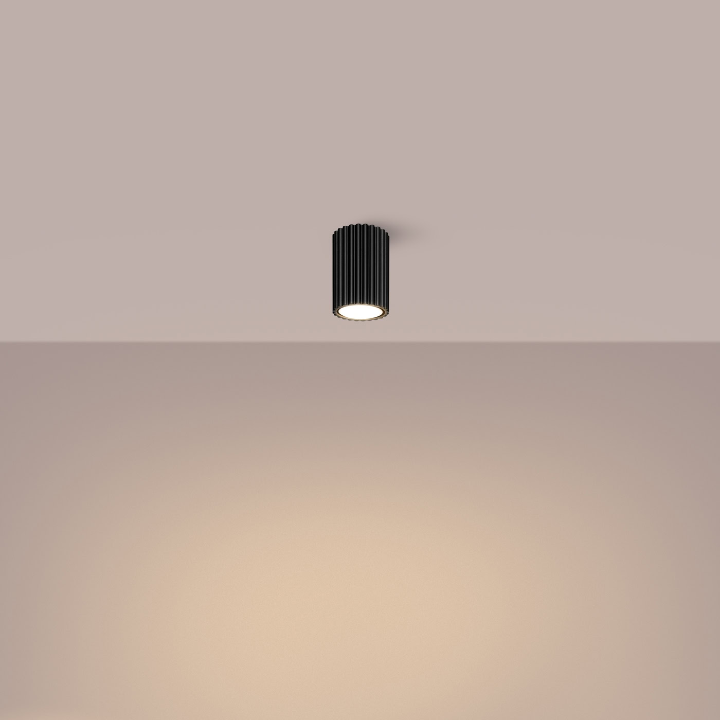 Plafon KARBON 10 czarny SL.1568 - Sollux Lighting - obrazek 4