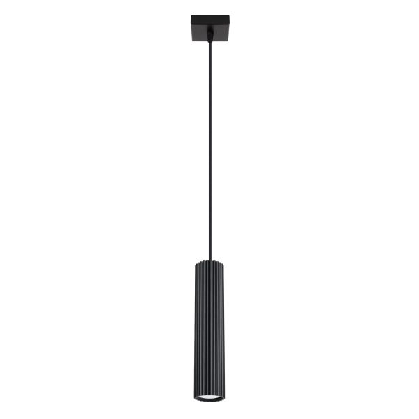 Lampa wisząca KARBON 1 czarny SL.1573 - Sollux Lighting