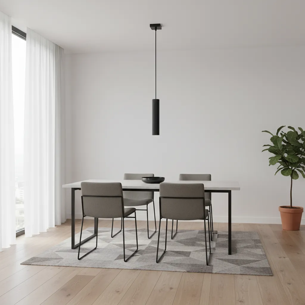 Lampa wisząca KARBON 1 czarny SL.1573 - Sollux Lighting - obrazek 2