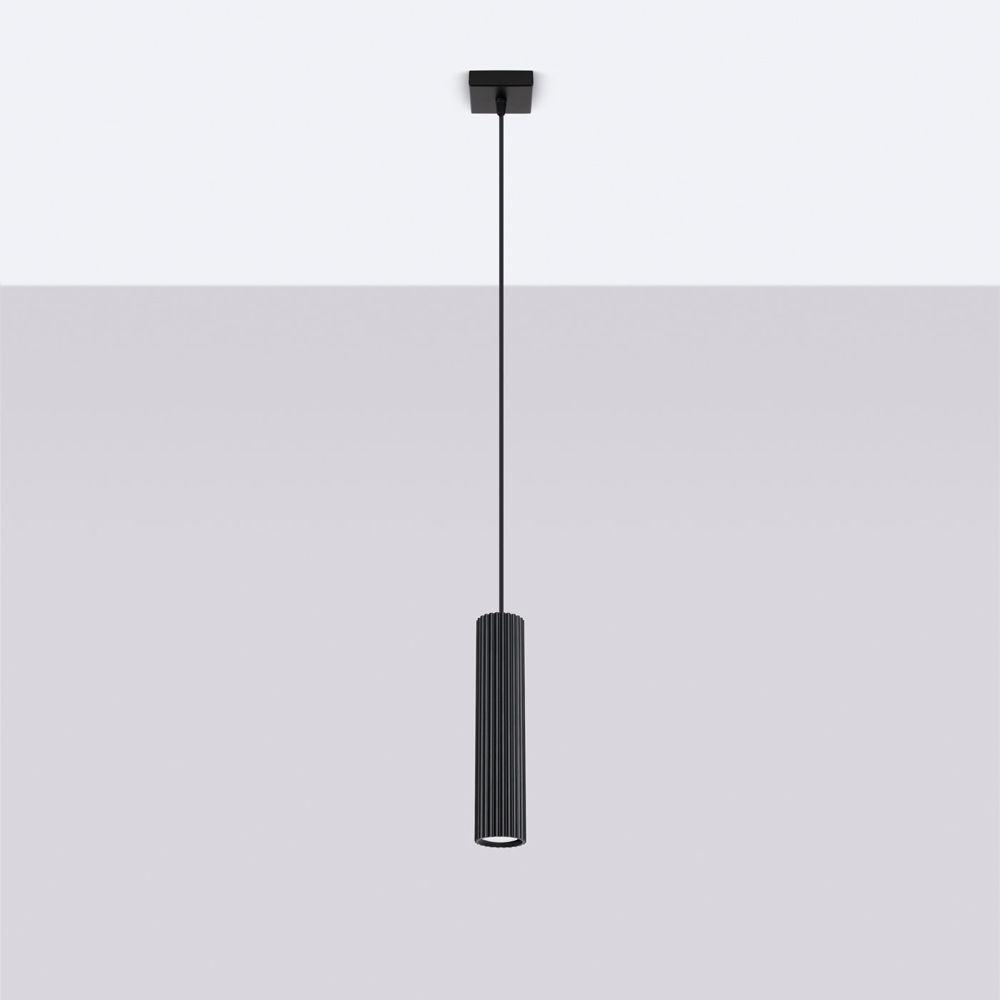 Lampa wisząca KARBON 1 czarny SL.1573 - Sollux Lighting - obrazek 3
