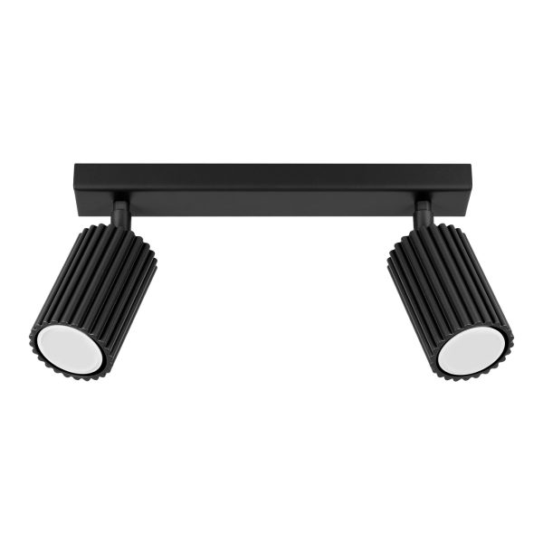 Plafon KARBON 2 czarny SL.1580 - Sollux Lighting