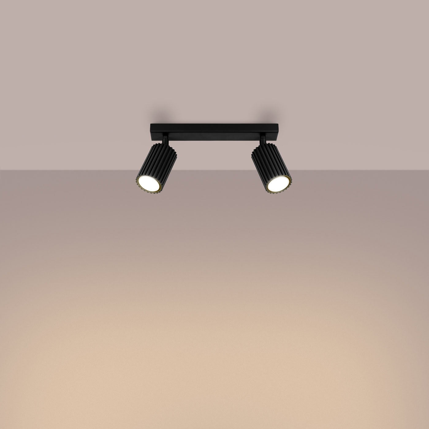 Plafon KARBON 2 czarny SL.1580 - Sollux Lighting - obrazek 4