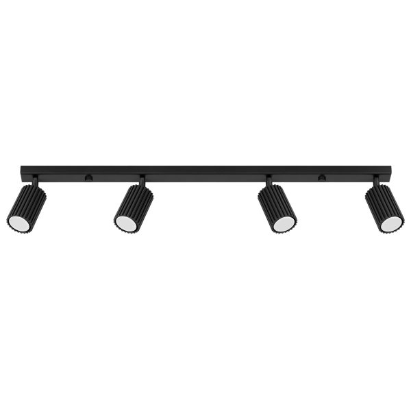 Plafon KARBON 4L czarny SL.1584 - Sollux Lighting