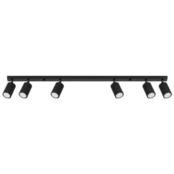 Plafon KARBON 6L czarny SL.1585 - Sollux Lighting