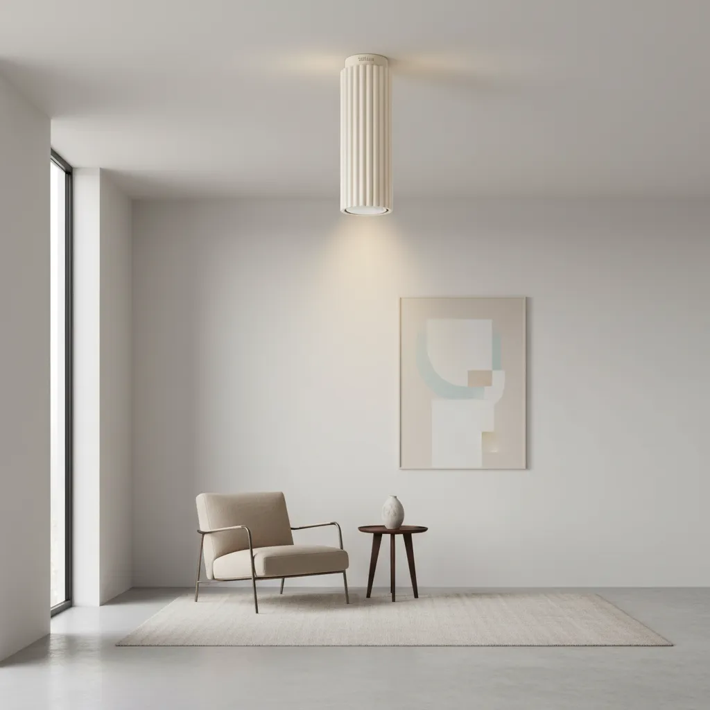 Plafon KARBON 20 Beżowy SL.1588 - Sollux Lighting - obrazek 2