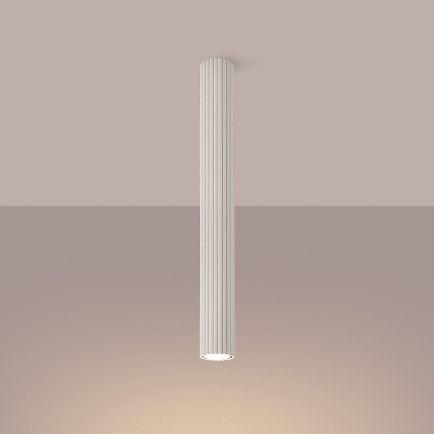 Plafon KARBON 60 Beżowy SL.1591 - Sollux Lighting - obrazek 4