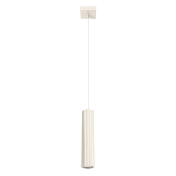 Lampa wisząca KARBON 1 Beżowy SL.1592 - Sollux Lighting