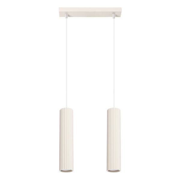 Lampa wisząca KARBON 2 Beżowy SL.1593 - Sollux Lighting