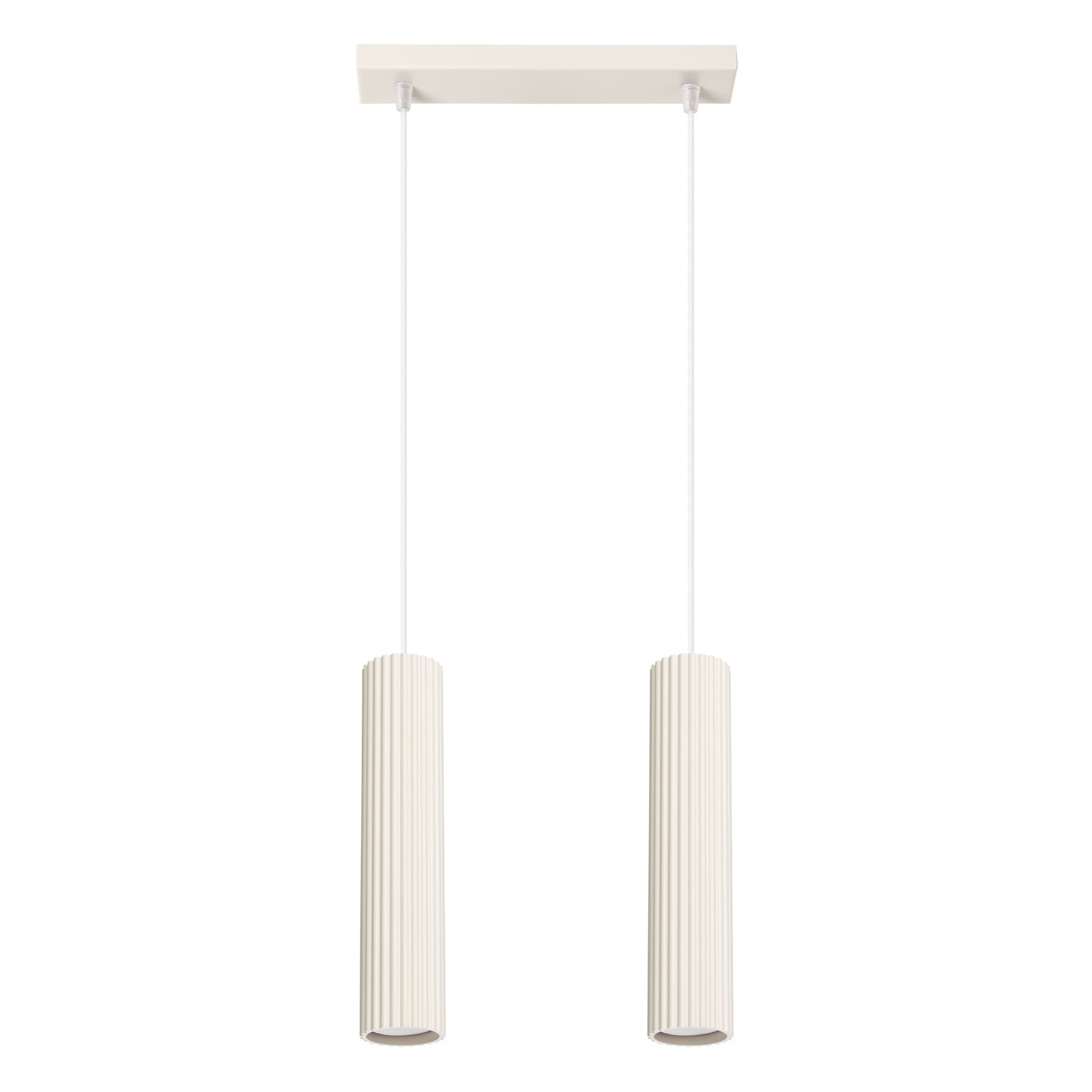 Lampa wisząca KARBON 2 Beżowy SL.1593 - Sollux Lighting