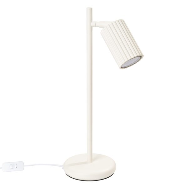 Lampa biurkowa KARBON beżowa SL.1605 - Sollux Lighting