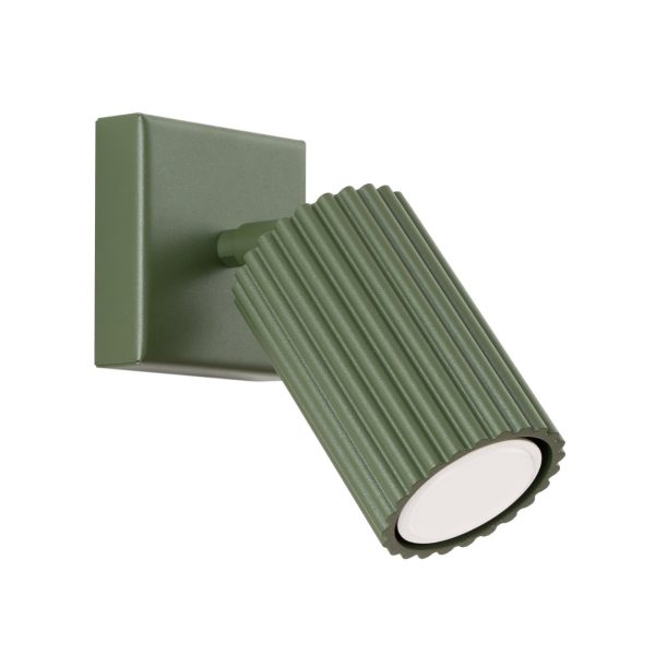Kinkiet KARBON zielony oliwkowy SL.1616 - Sollux Lighting