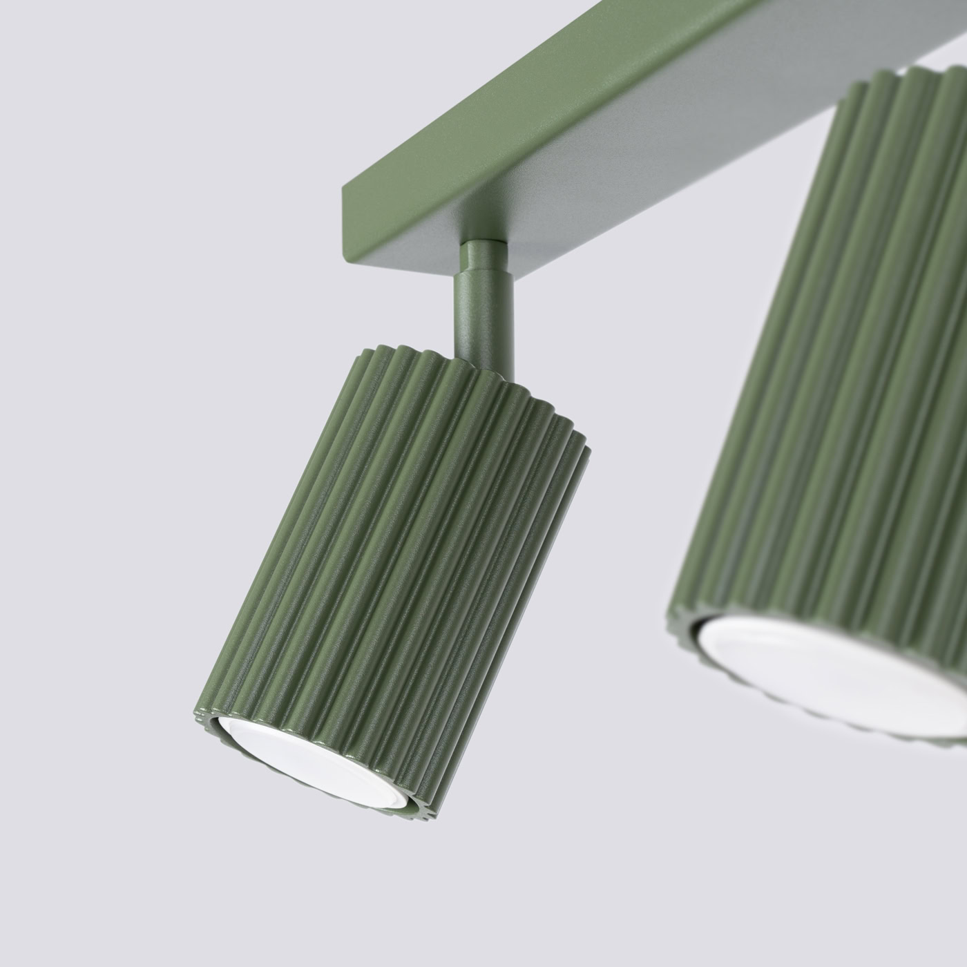 Plafon KARBON 2 zielony oliwkowy SL.1618 - Sollux Lighting - obrazek 8