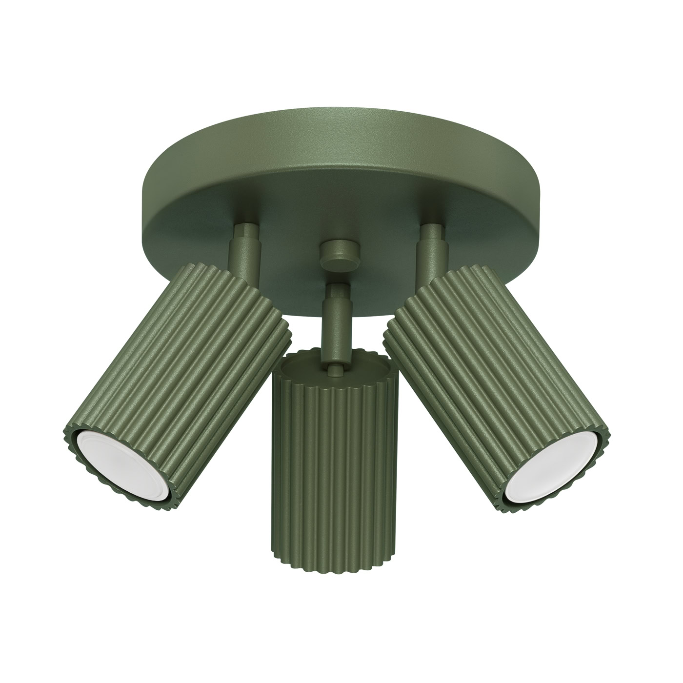 Plafon KARBON 3P zielony oliwkowy SL.1620 - Sollux Lighting