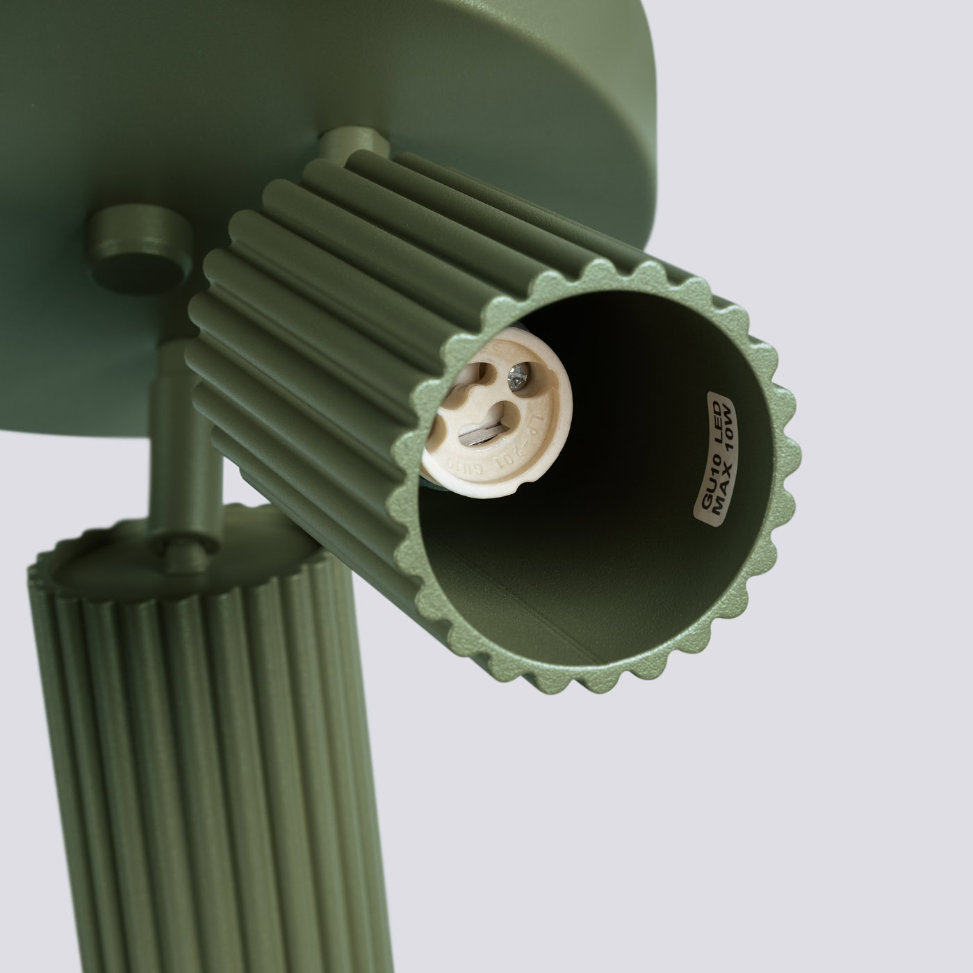 Plafon KARBON 3P zielony oliwkowy SL.1620 - Sollux Lighting - obrazek 9