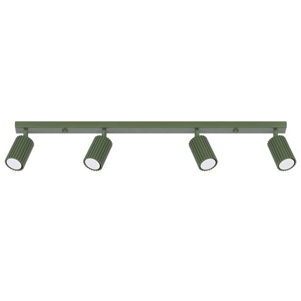 Plafon KARBON 4L zielony oliwkowy SL.1622 - Sollux Lighting