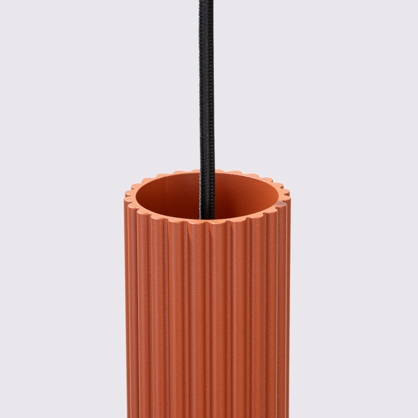 Lampa wisząca KARBON 1 ochra czerwona SL.1630 - Sollux Lighting - obrazek 6