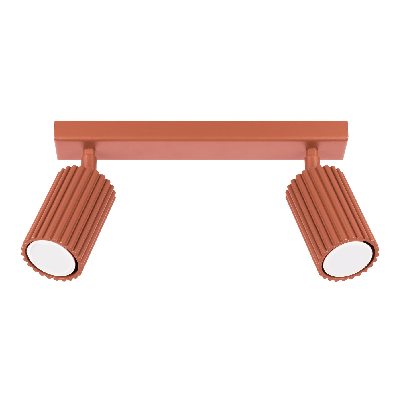 Plafon KARBON 2 ochra czerwona SL.1637 - Sollux Lighting
