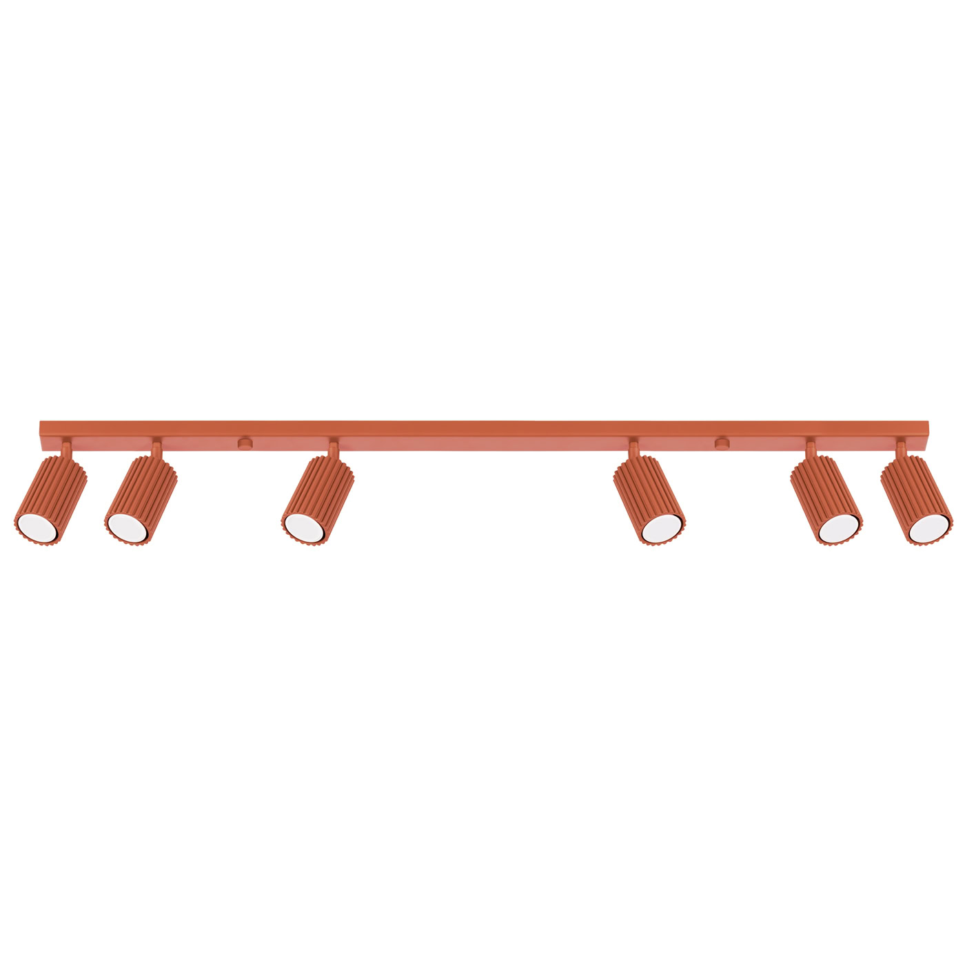 Plafon KARBON 6L ochra czerwona SL.1642 - Sollux Lighting