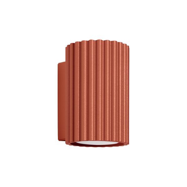 Kinkiet KARBON 10 ochra czerwona SL.1654 - Sollux Lighting