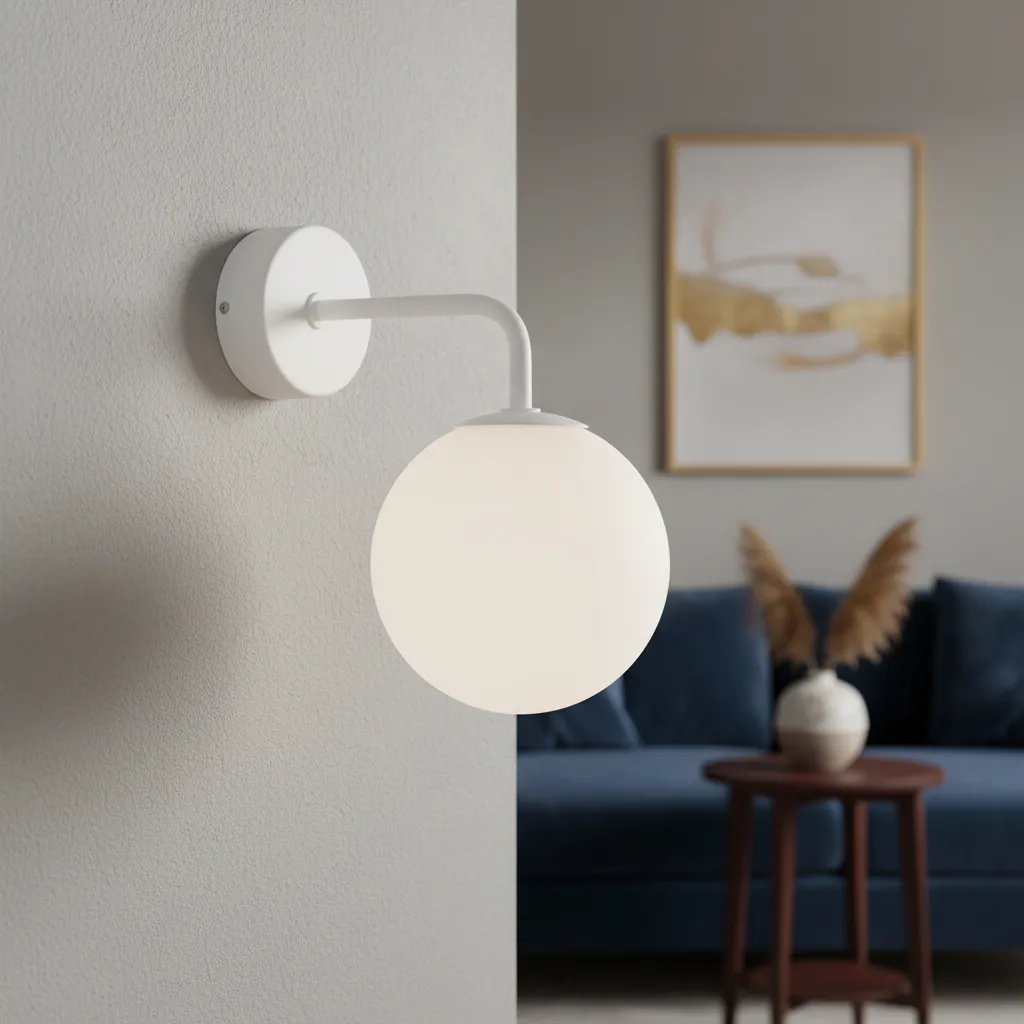 Kinkiet ASTRAL 1 Biały SL.1658 - Sollux Lighting - obrazek 2