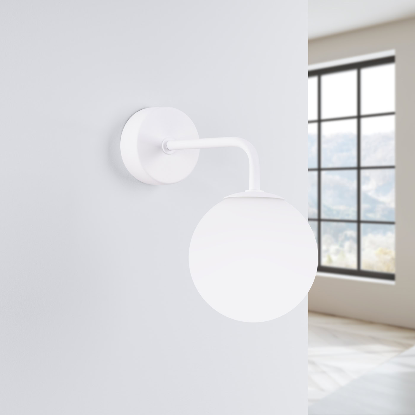Kinkiet ASTRAL 1 Biały SL.1658 - Sollux Lighting - obrazek 3