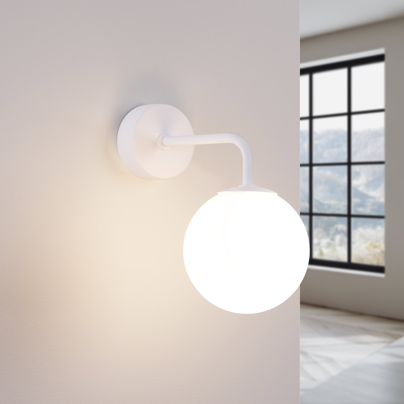 Kinkiet ASTRAL 1 Biały SL.1658 - Sollux Lighting - obrazek 4