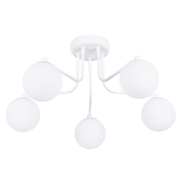 Żyrandol ASTRAL 5 Biały SL.1660 - Sollux Lighting