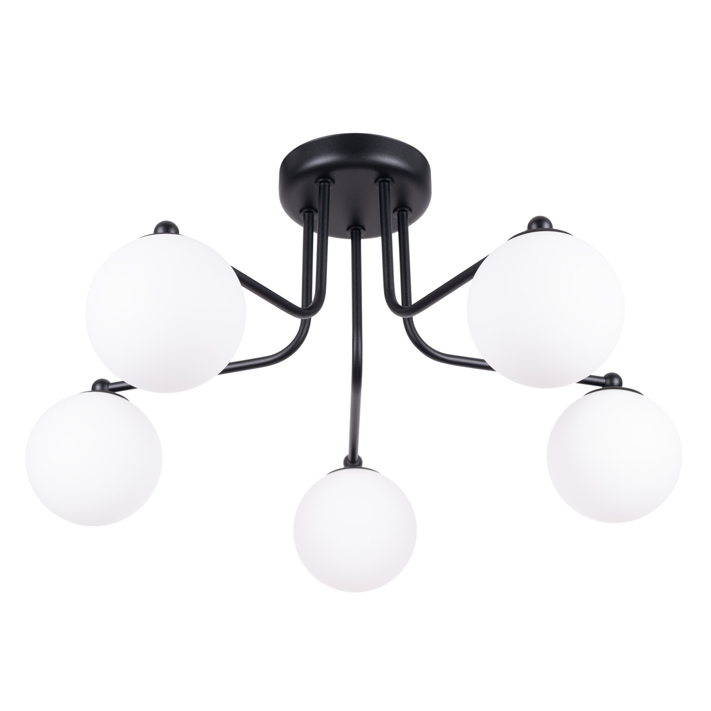 Żyrandol ASTRAL 5 czarny SL.1663 - Sollux Lighting