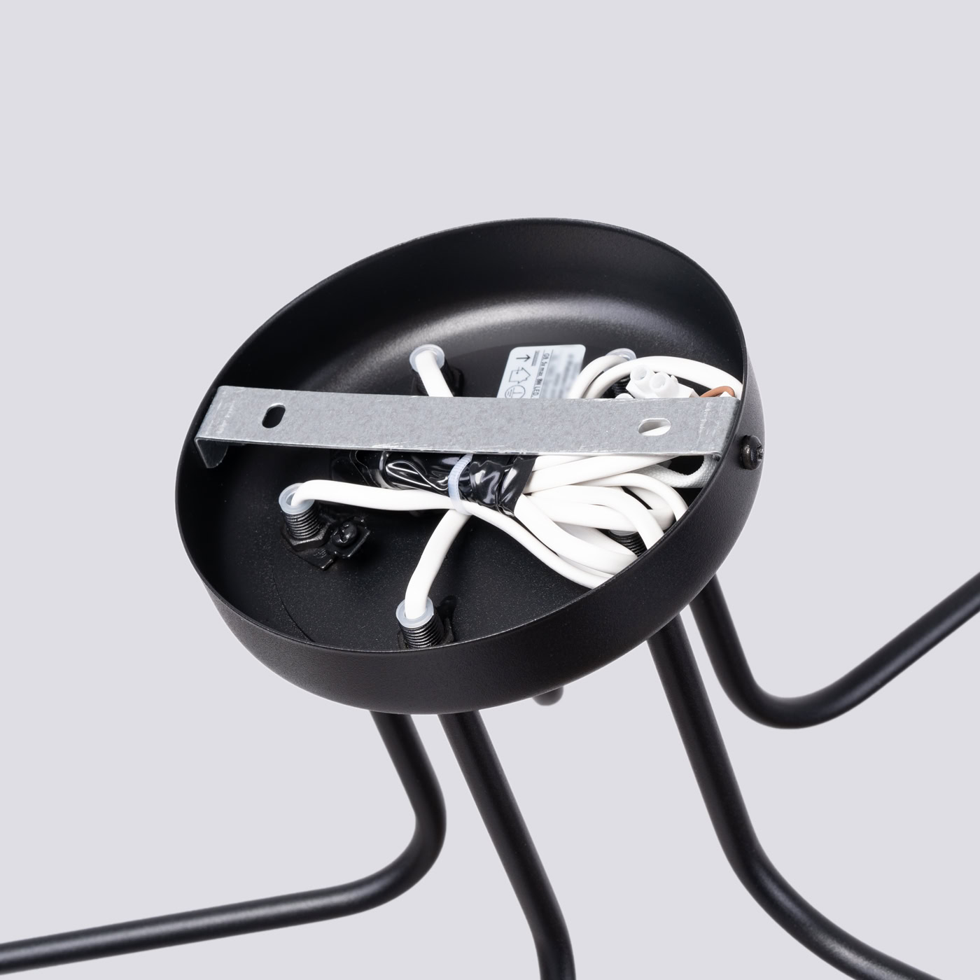 Żyrandol ASTRAL 5 czarny SL.1663 - Sollux Lighting - obrazek 6
