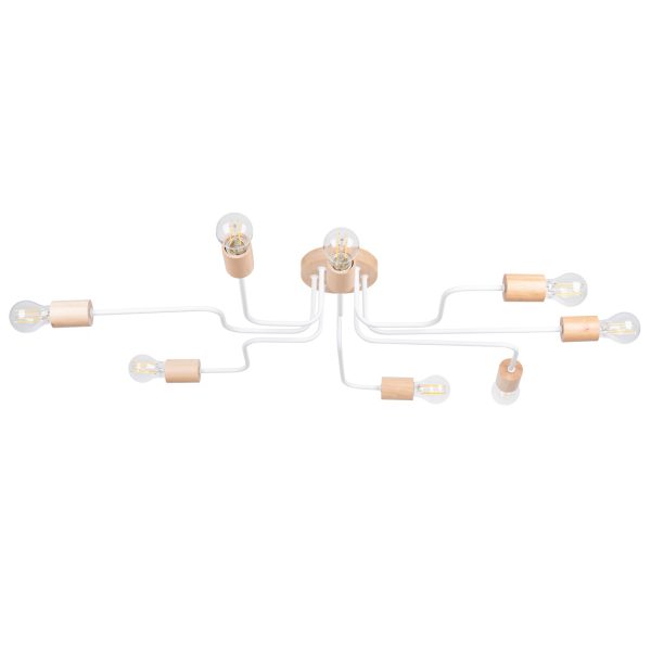 Żyrandol TIMBO 8 Biały SL.1667 - Sollux Lighting