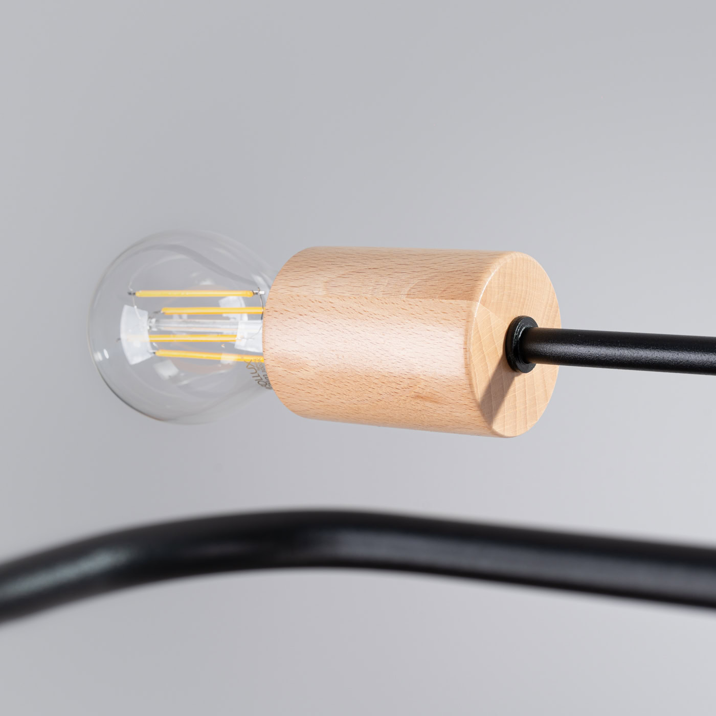 Żyrandol TIMBO 4 czarny SL.1669 - Sollux Lighting - obrazek 8