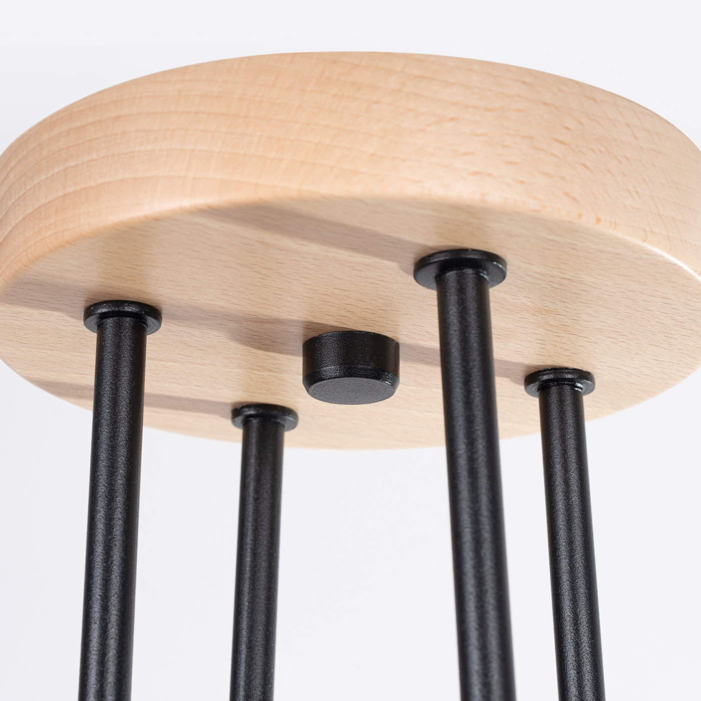 Żyrandol TIMBO 4 czarny SL.1669 - Sollux Lighting - obrazek 9