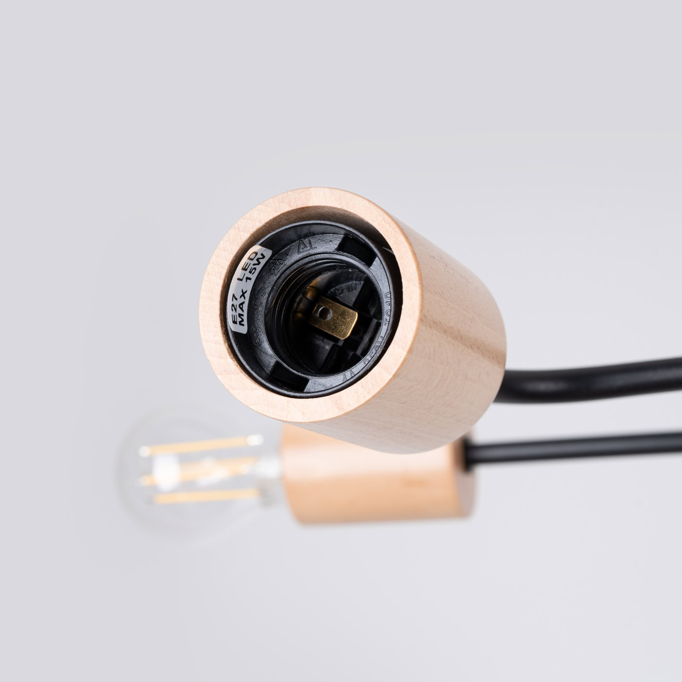 Żyrandol TIMBO 8 czarny SL.1671 - Sollux Lighting - obrazek 6