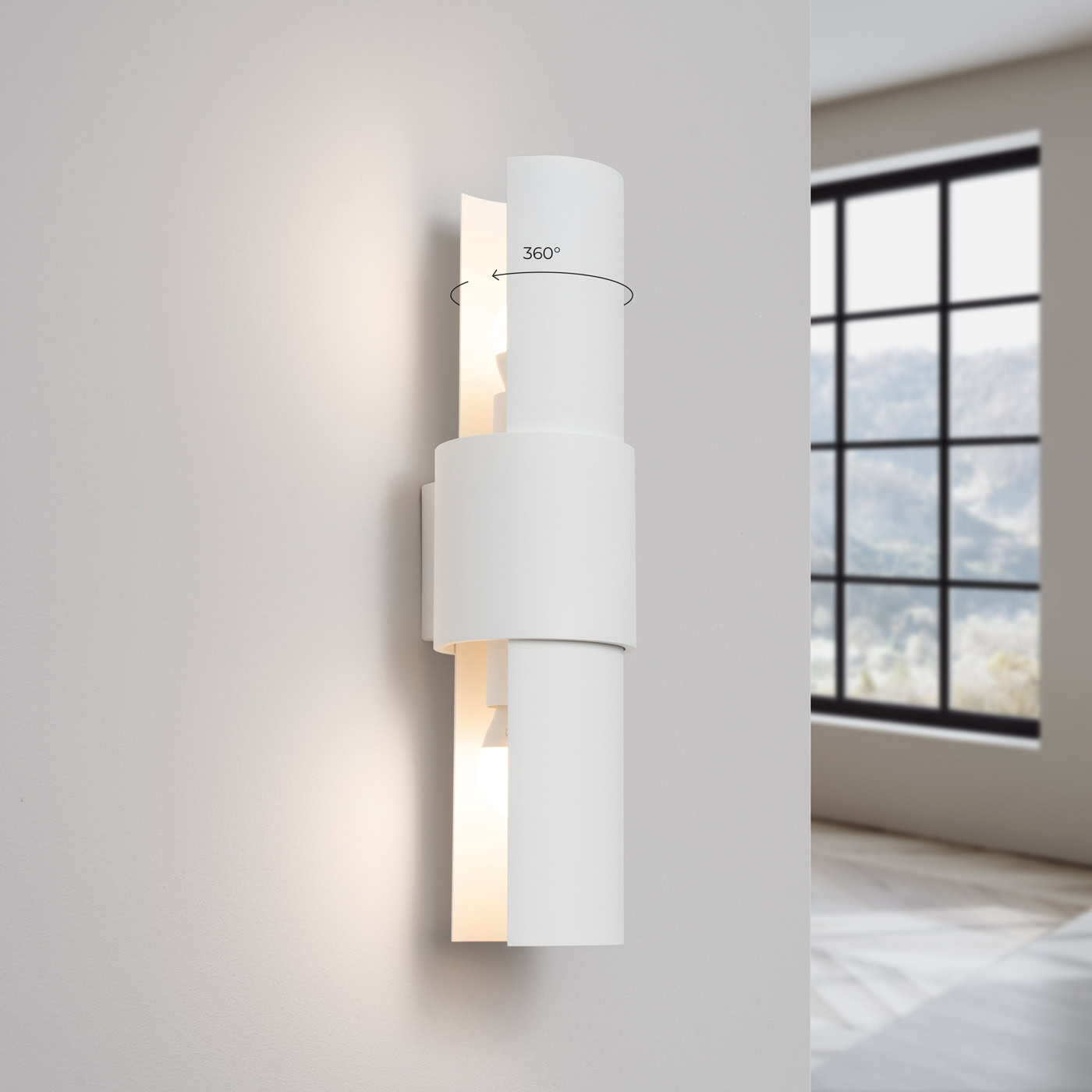 Kinkiet FLASH 2 Biały SL.1674 - Sollux Lighting - obrazek 5