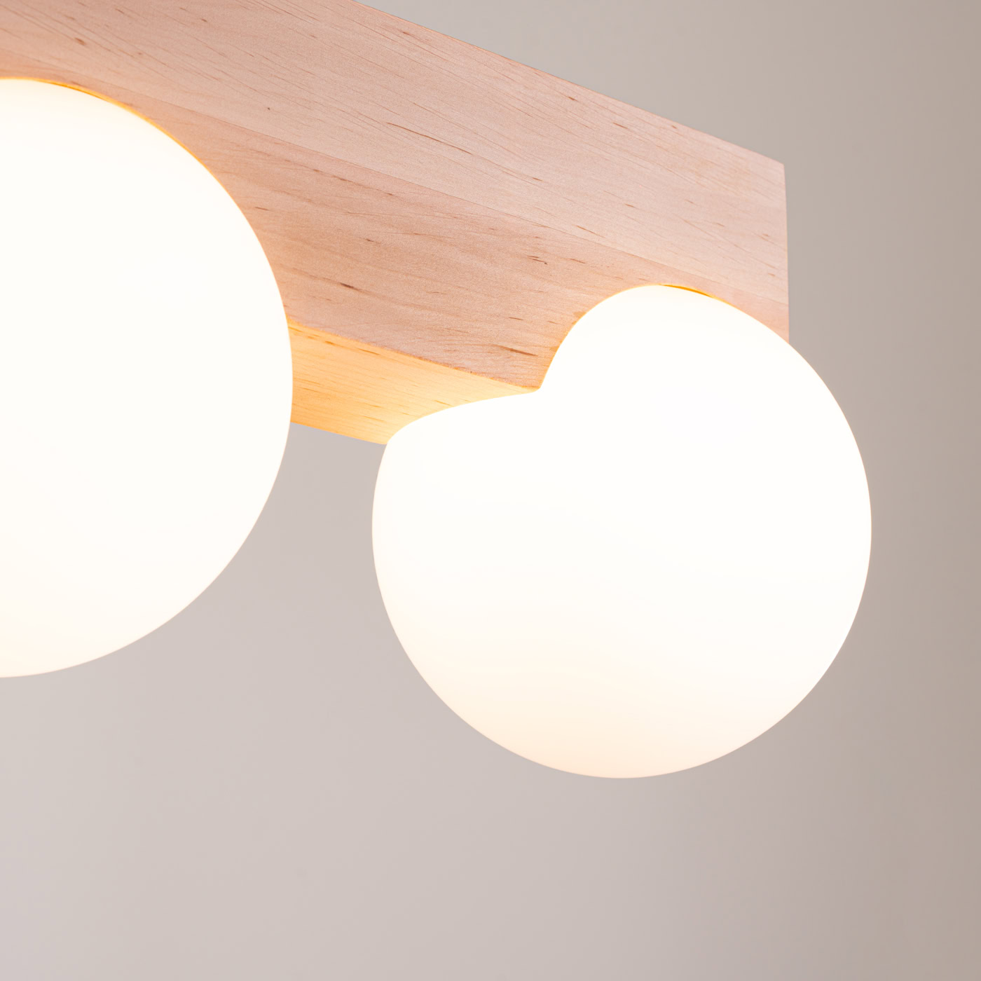 Plafon BULBO 2 naturalne drewno SL.1683 - Sollux Lighting - obrazek 5
