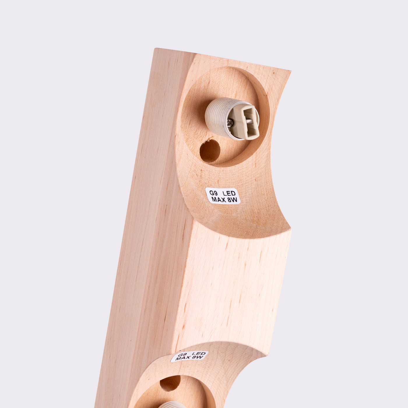 Plafon BULBO 2 naturalne drewno SL.1683 - Sollux Lighting - obrazek 7