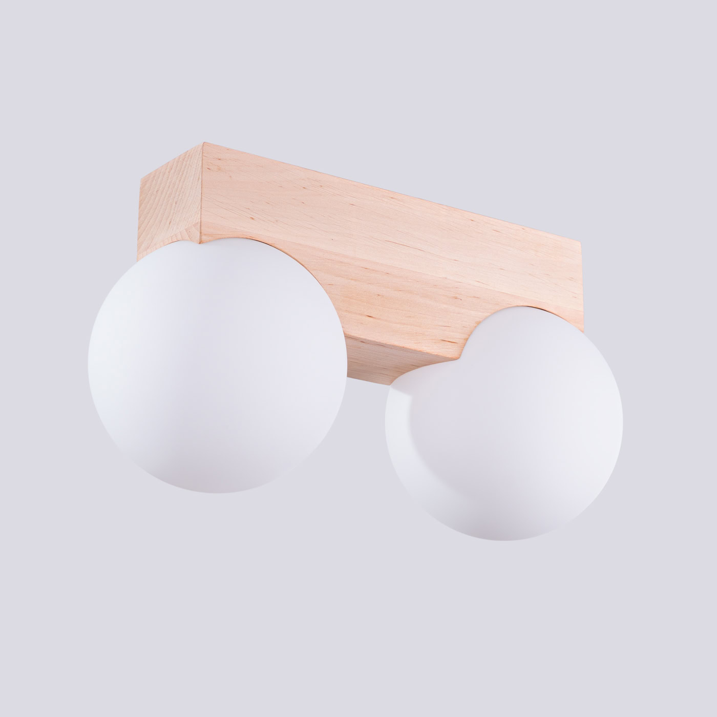 Plafon BULBO 2 naturalne drewno SL.1683 - Sollux Lighting - obrazek 9